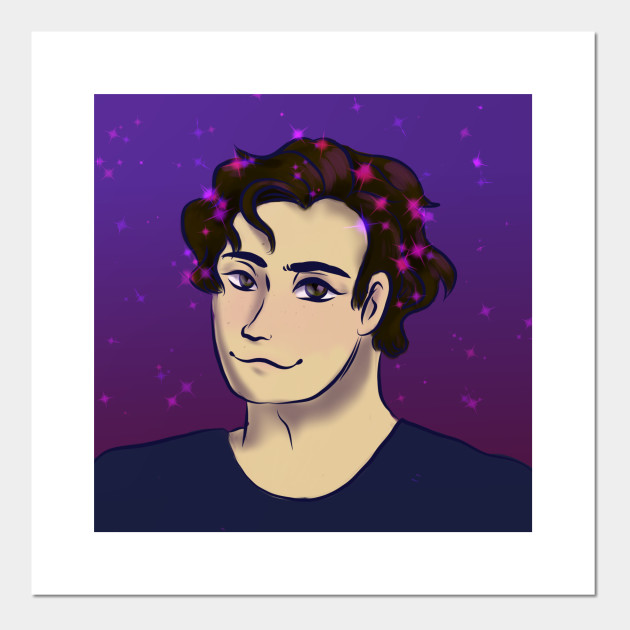 Anime looking boy - Boy - Posters and Art Prints | TeePublic